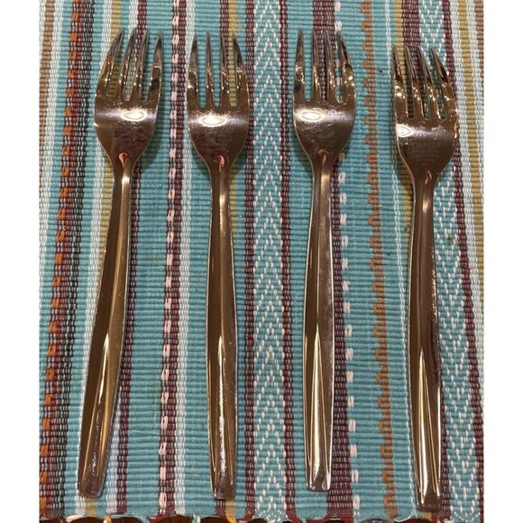 Dansk‎ International Das50 4 Dinner Forks Fork Stainless Steel 18/10 - Picture 2 of 4